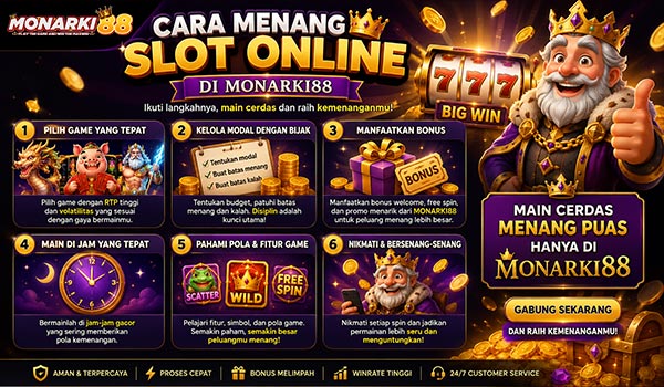 cara menang main slot online